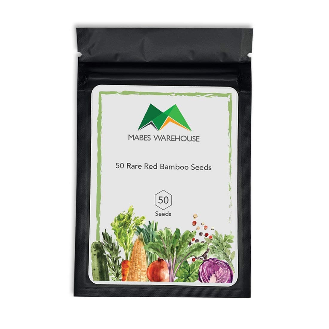 MABES WAREHOUSE 50 Rare Red Bamboo Seeds Privacy Plant Garden Clumping Exotic Shade Screen - Fast Growing Trees for Privacy Red Screen, Clumping Outdoor Bamboo Plant Seeds for Planting