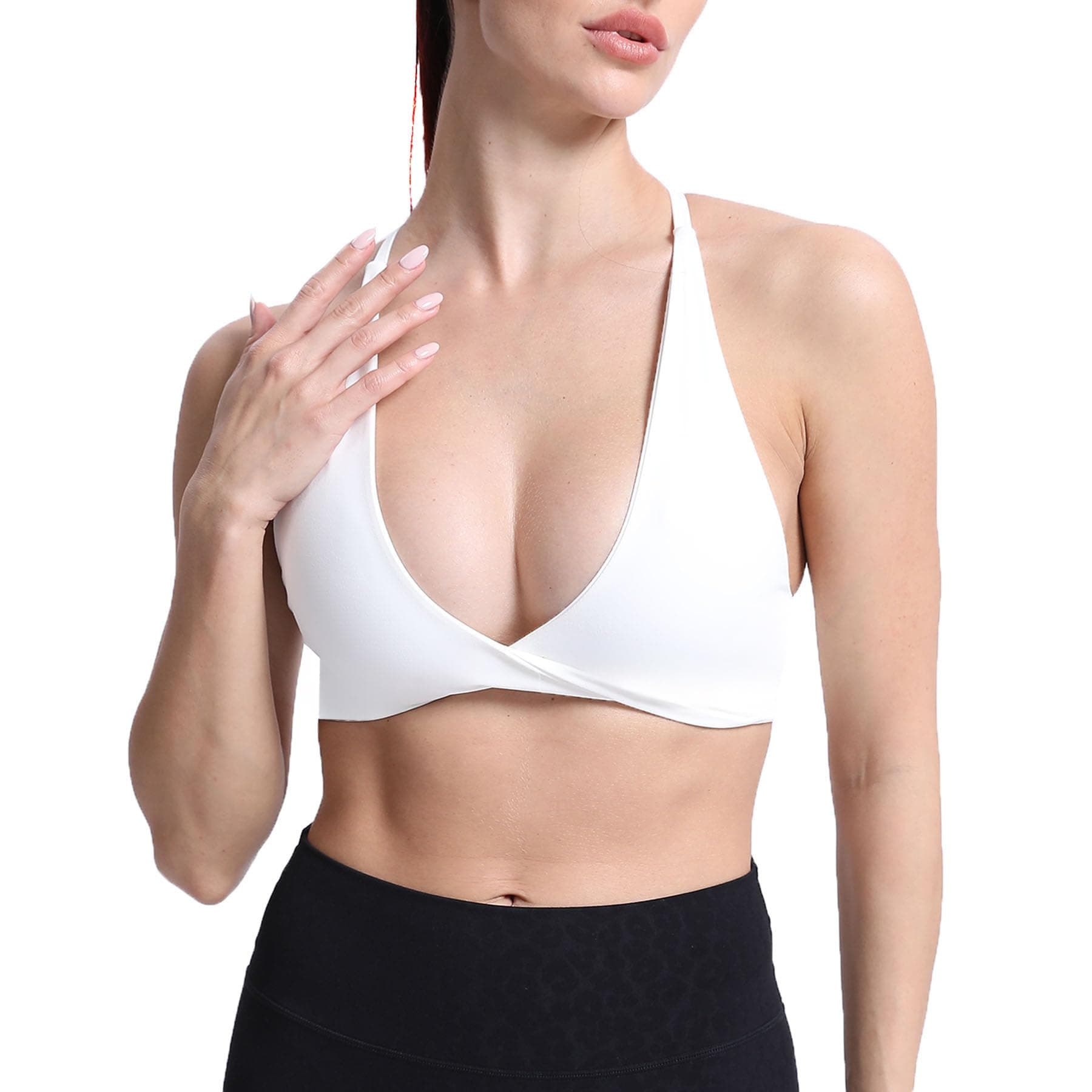 Women's Workout Sports Bras Fitness Metamorph Sienna Twist Bra Yoga Crop Tank