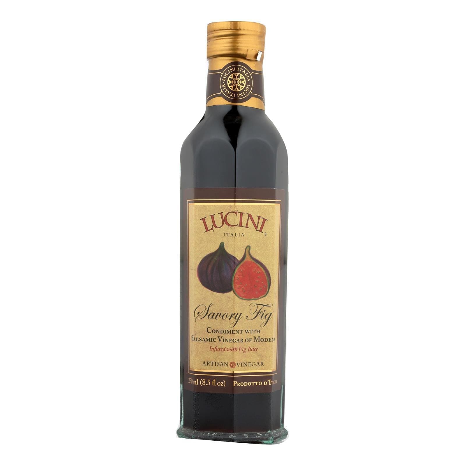 LuciniItalia Balsamic Vinegar With Fig ( 6x8.5 OZ)
