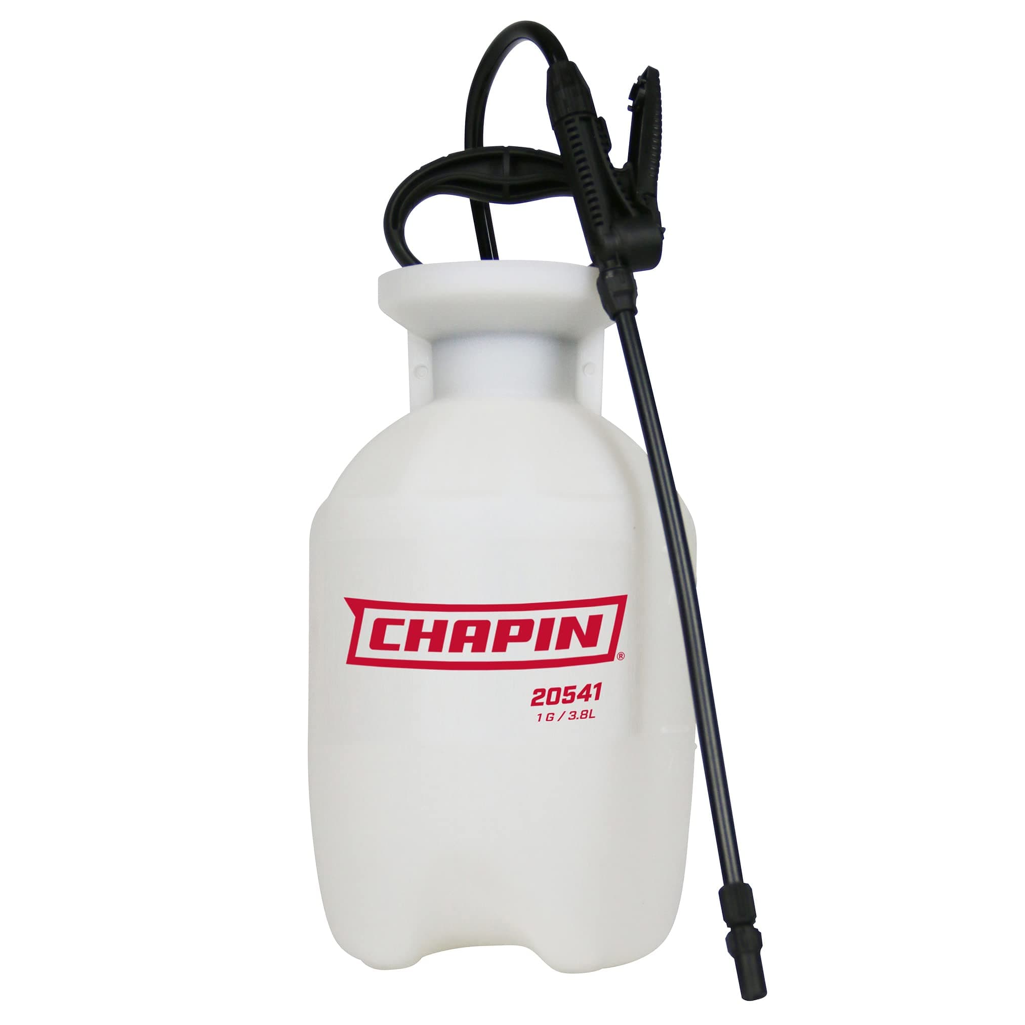 Chapin 20541 Pump Sprayer, 1‑Gallon, Foaming, Lawn & Garden, Translucent Poly Tank, Adjustable Nozzles, Anti‑Clog Filter, 12" Wand & 34" Reinforced Hose for Weed, Pest & Fertilizer Applications