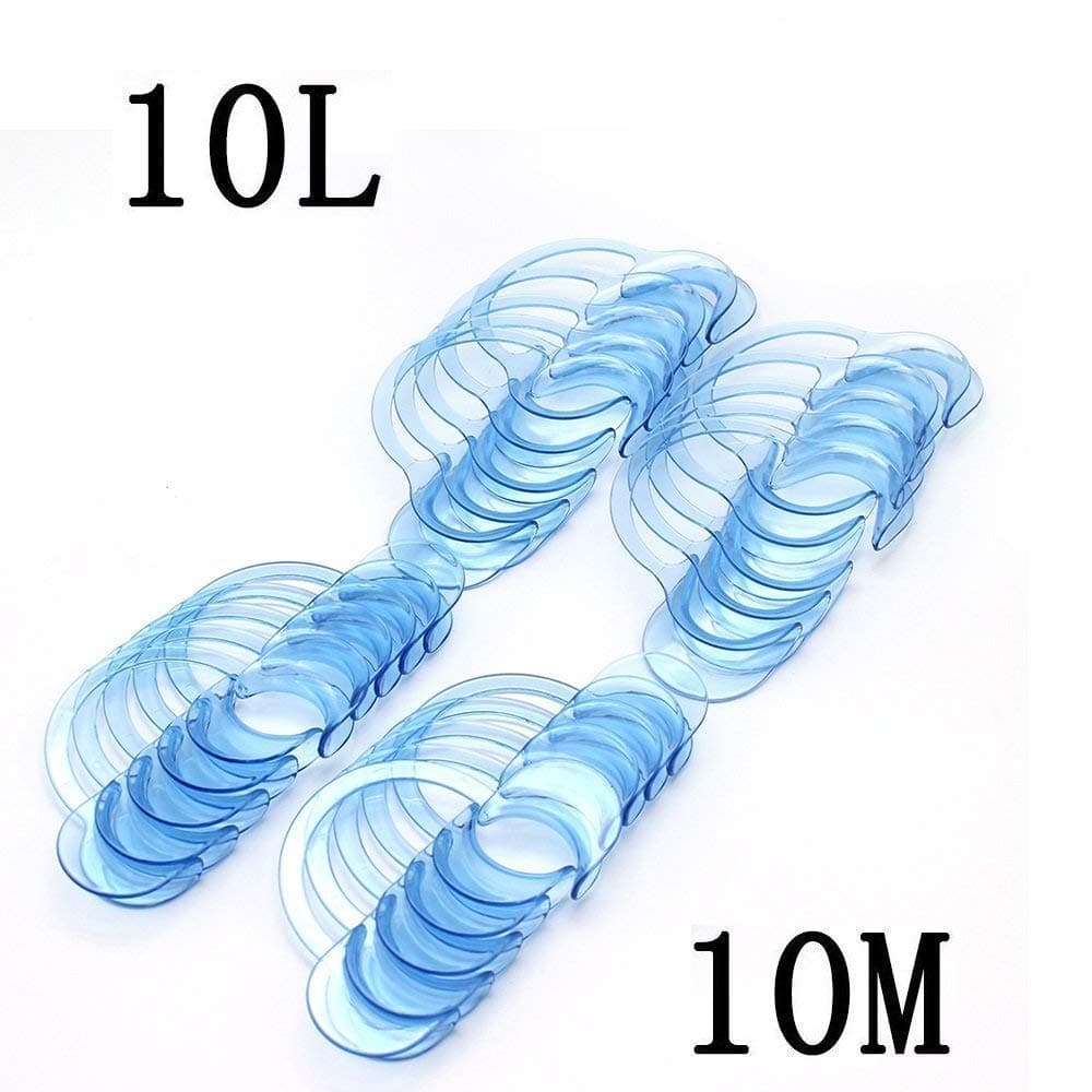 20 Pieces Dental Retractors Mouth Opener for Speak Out Game & Watch Ya Mouth Game & Must Say It Gaming Tool(10L+10M)