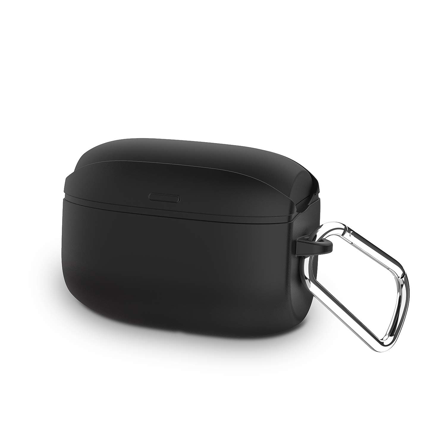 Jabra Earbuds Silicone Case, KASMOTION Soft Flexible, Anti-Scratch, Shockproof, Nonslip Protective Skin Cover Compatible for Jabra Elite 65t /Elite Active 65t True Wireless Sports Earbuds (Black)