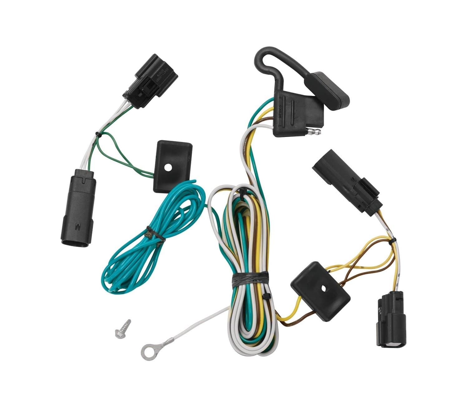118434 T-One® T-Connector Harness, 4-Way Flat, Compatable with 2007-2009 Saturn Outlook