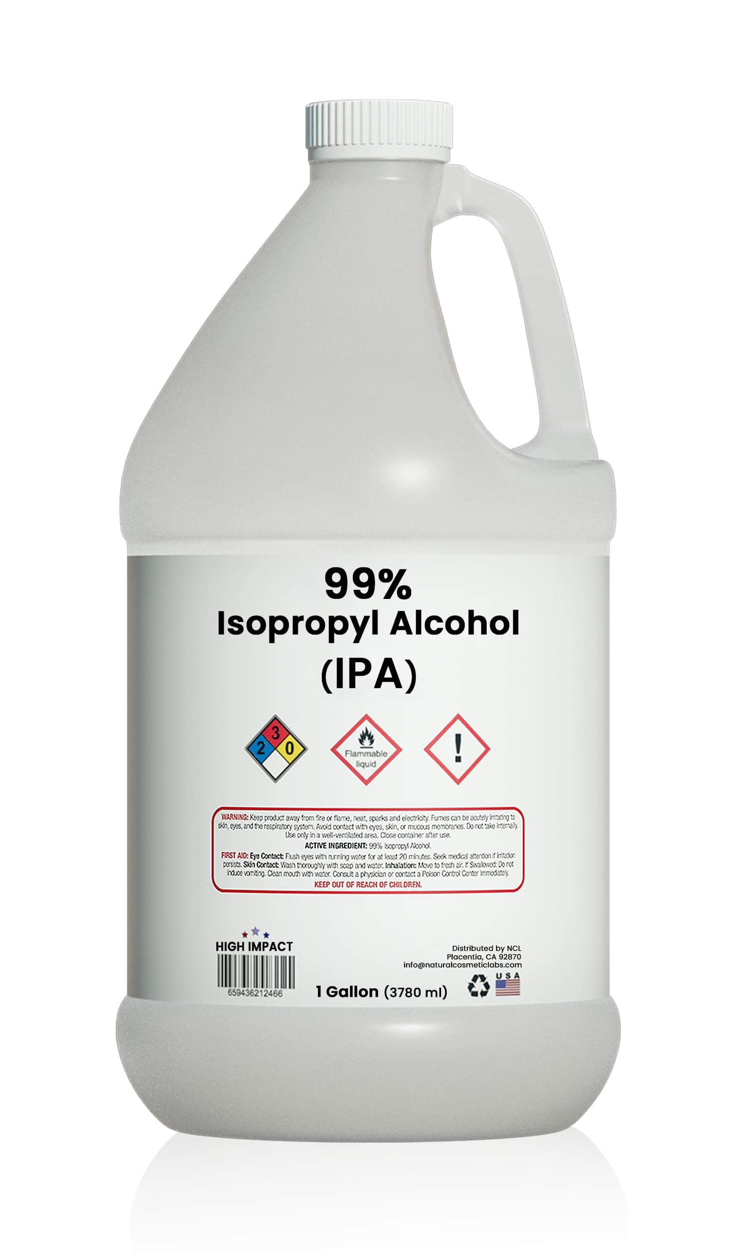 High Impact Alcohol Gallon - Pack of 1