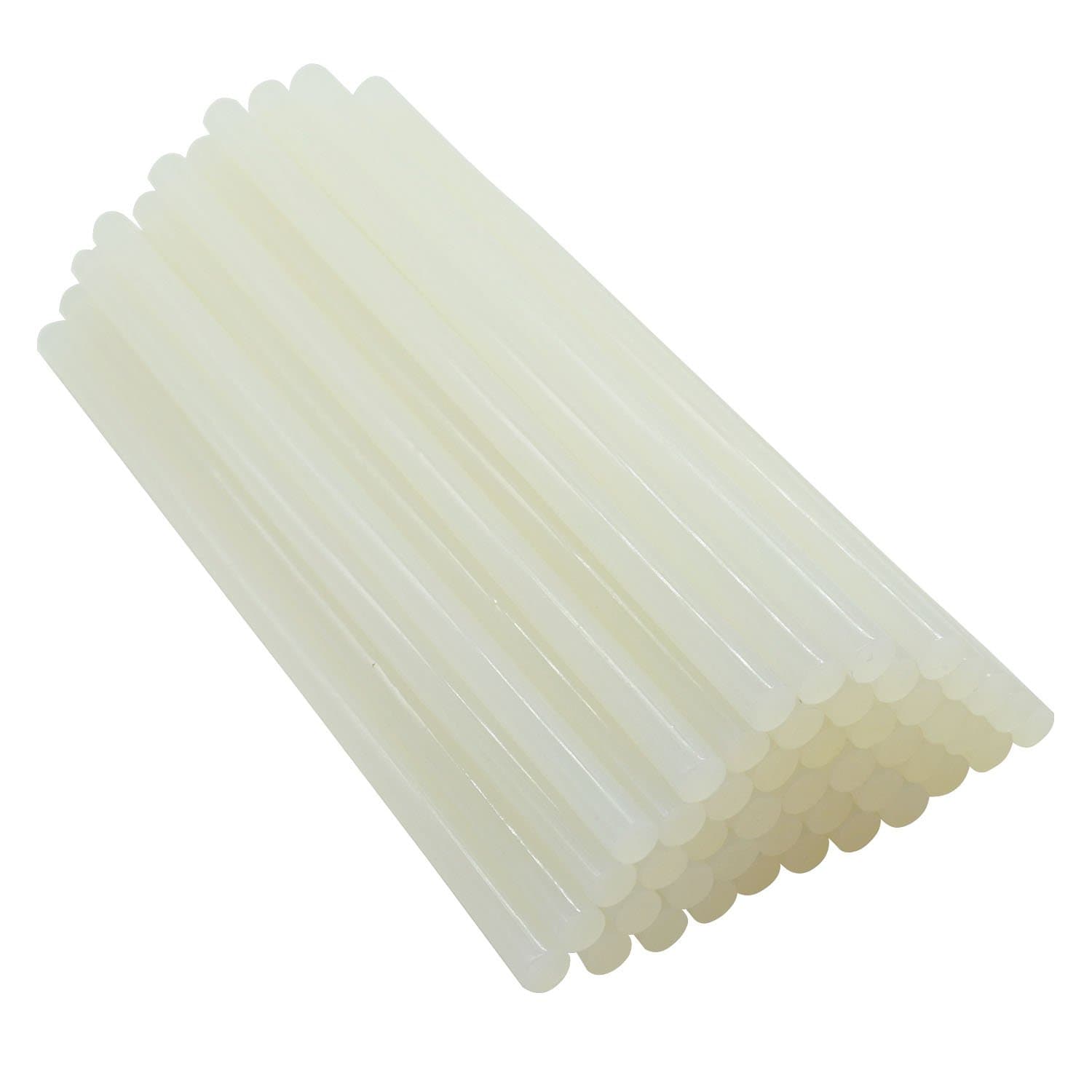Autumn Love 11mm x 250mm Transparent Long EVA Hot Melt Glue Sticks use with Hot Glue Guns Pack of 20pcs