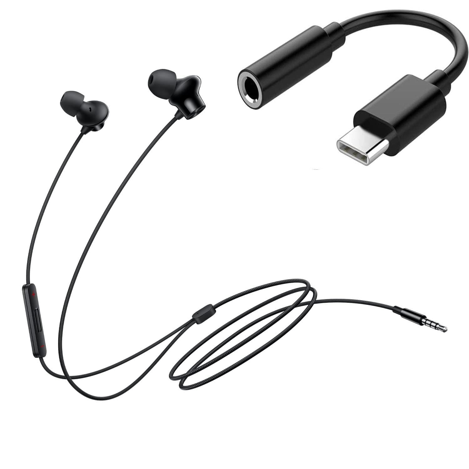 Wired Earphones for Nokia X71, Xiaomi Redmi K30, Nokia 6.2, OPP-O Reno Ace, Sam-Sung Galaxy A71, One-Plus 6T, OPP-O R17 Pro, Xiaomi Mi A2, OPP-O Find X, Hua-wei P20 Pro Hands-Free(TY-11)