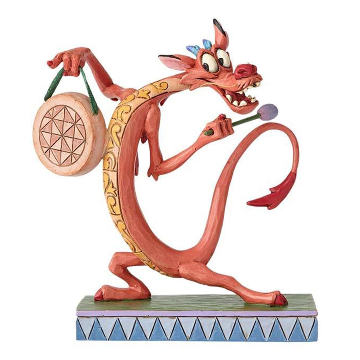 Disney Traditions Look Alive Mushu Figurine, 9 x 5 x 11 cm