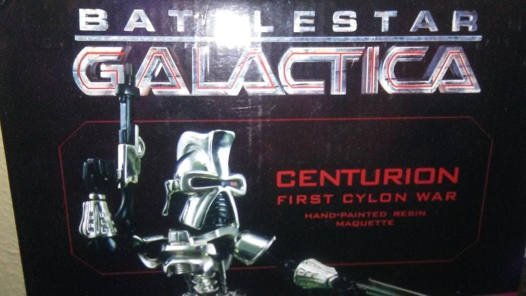Battlestar Galactica: Little Frakkin' Toasters Classic Cylon Centurion Maquette