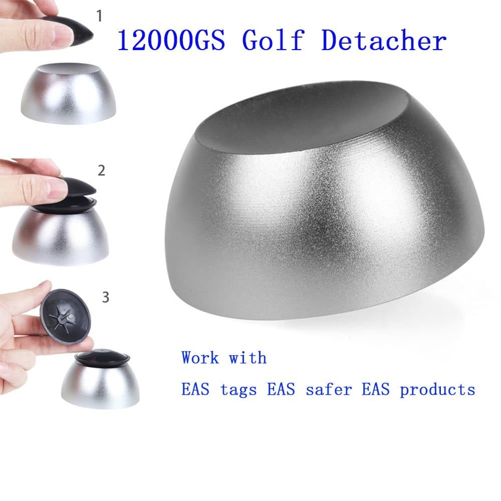 Bestwll Golf Detacher 12000GS Magnetic Security Tag Remover Intensity Magnet Tag unlocker Opener Anti-theft EAS System, Suitable for all RF Hard Tags