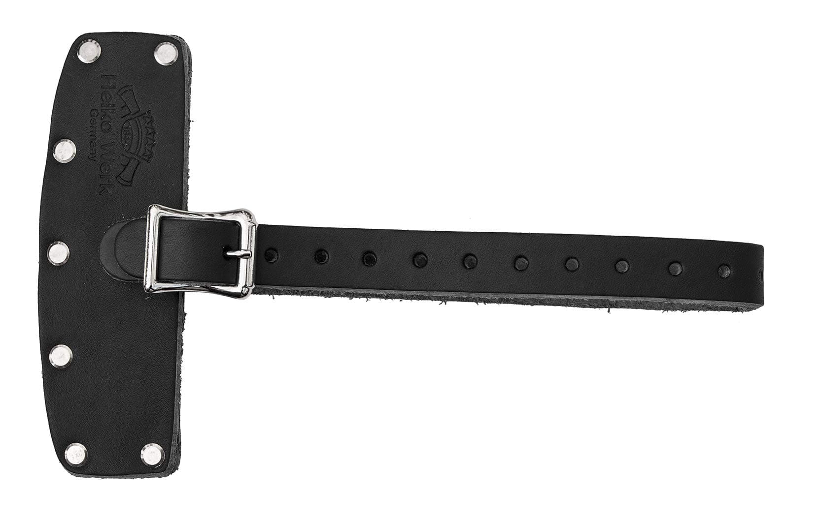 Helko Werk Leather Axe Sheath (Medium) - Geniune Leather Sheath for Axes and Hatchets Leather and Hatchet Cover and Axe Cover (Medium Black) S122BK