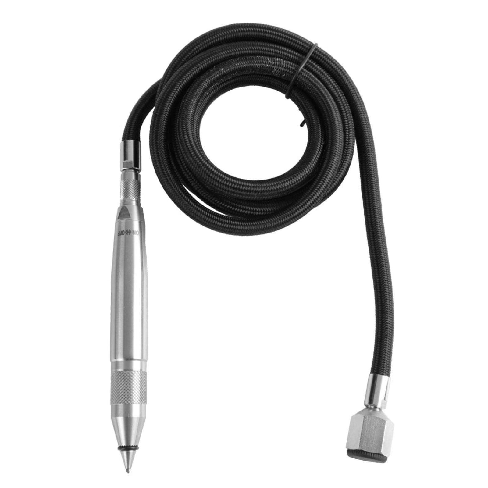 Pneumatic Engraving Pen, Air Engraving Pen Scribe Hammer Hose Engraving Lettering Tool Industrial Scribe Pen Pneumatic Engraving Stylus for Hard Material