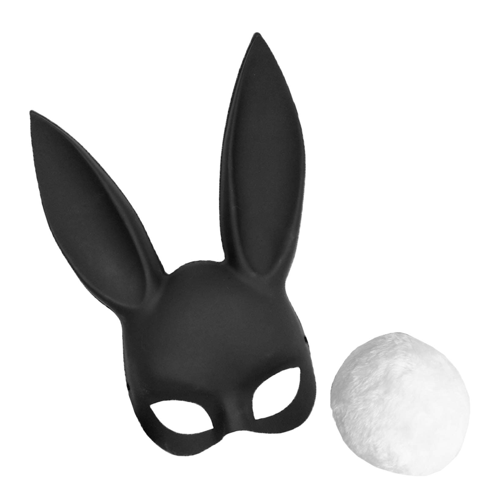 NOVELTY GIANT WWW.NOVELTYGIANT.COMAdult Deluxe Sexy Bunny Half Mask with Tail Set
