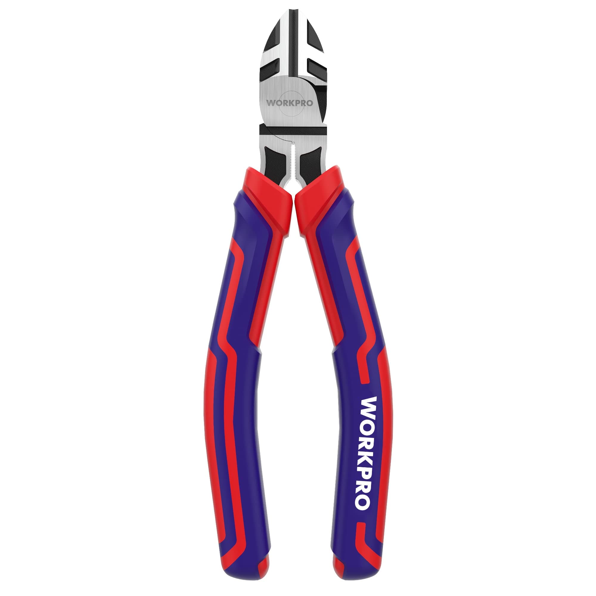 WORKPRO 6” Wire Cutters Heavy Duty CRV Steel, Diagonal Pliers for Cutting Wires Craft, Comfort Grip Handle