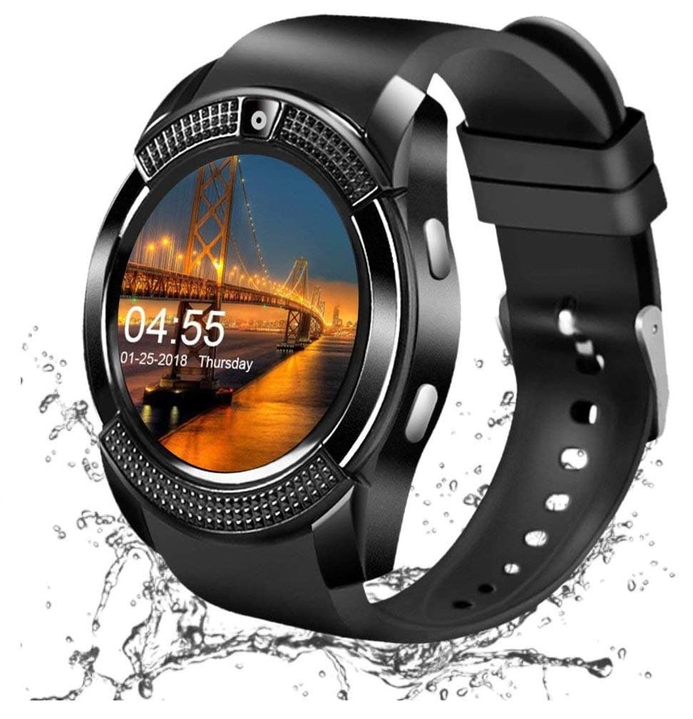 Heypex V8 Sweatproof Bluetooth Smartwatch