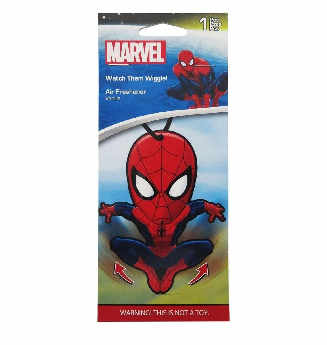 Marvel Spider-Man Car Accessories - Spider-Man Air Freshener Wiggler (1)