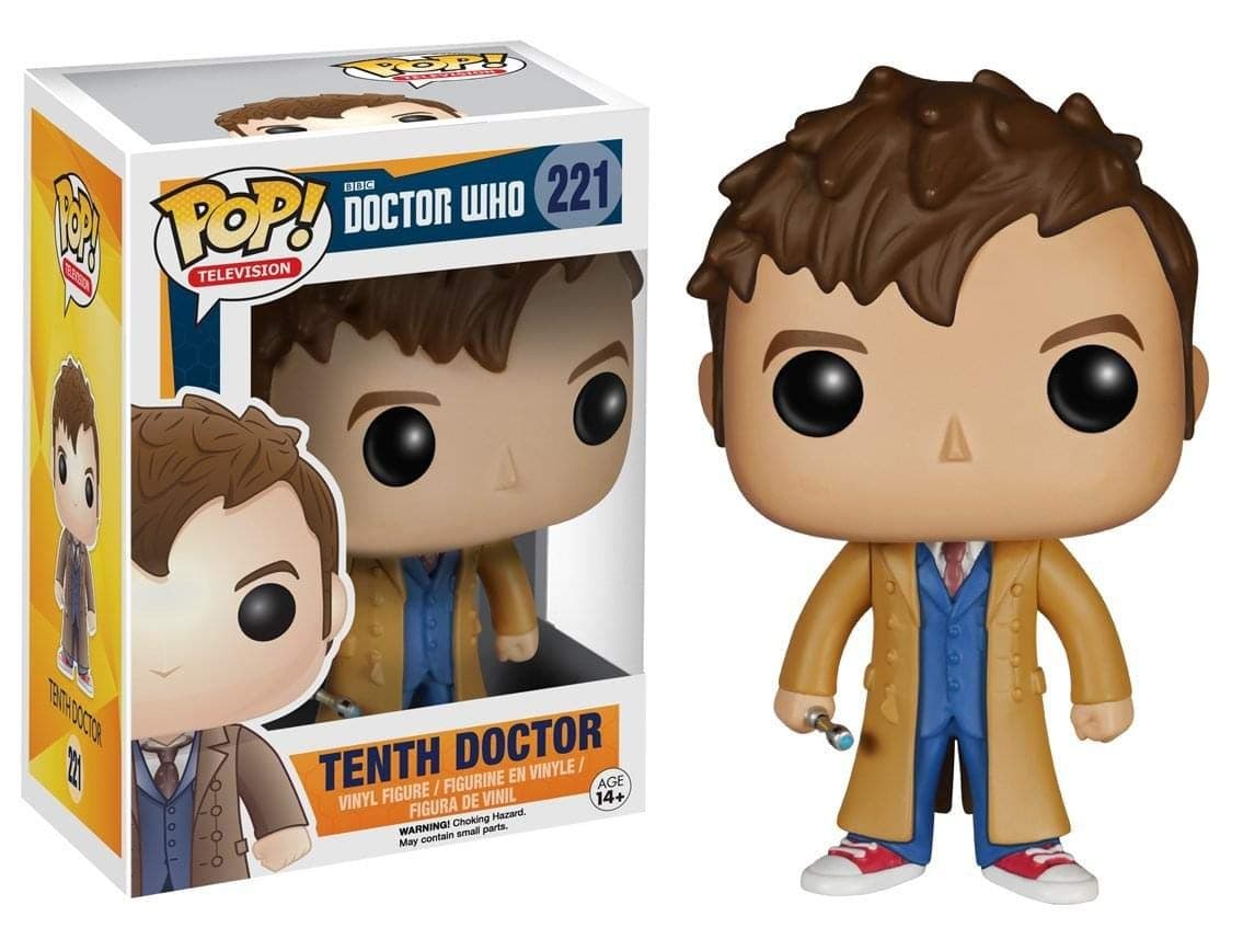 Funko 4627 POP TV: Doctor Who Dr #10 Action Figure