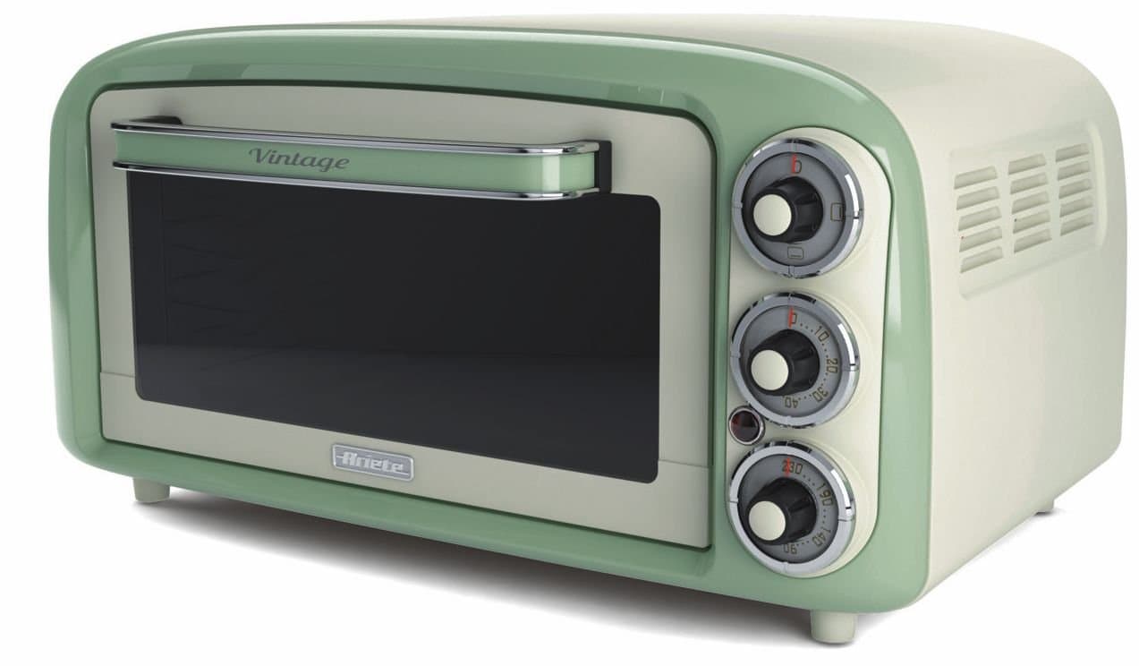 979 G Vintage Retro Electric Oven, 1380 W, Green