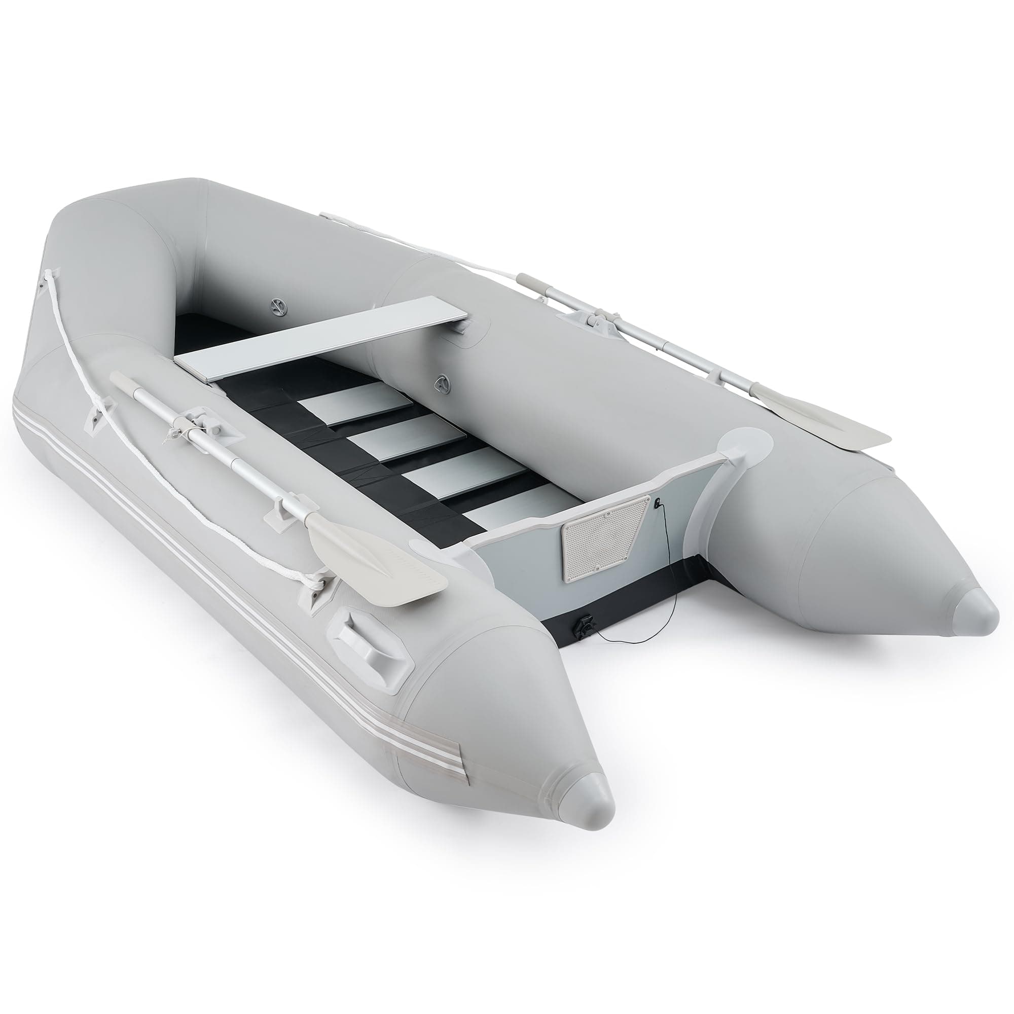 Inflatable Kayak for Adults 300x150x42cm/230x130x33cm Portable Raft 4/2 Person 450kg/300kg PVC Float for Boating Fishing Hunting or Playing on Lakes Rivers and White Water Rapids