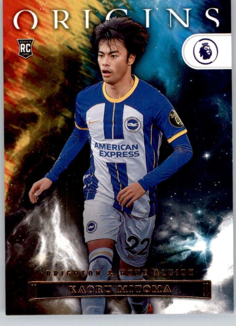 2022-23 PANINI CHRONICLES ORIGINS PREMIER LEAGUE #80 KAORU MITOMA BRIGHTON & HOVE ALBION SOCCER OFFICIAL TRADING CARD OF SOCCER