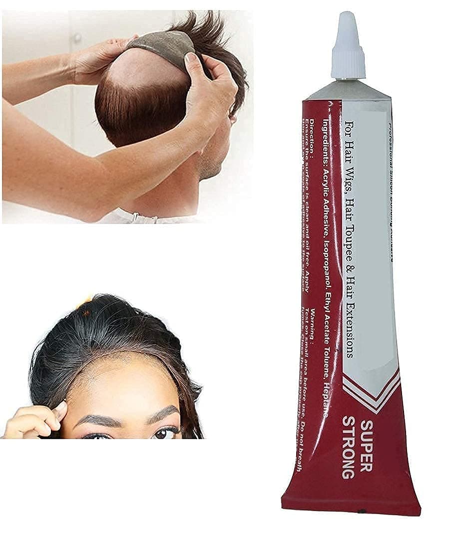 BOXO Hair Wig Waterproof Glue Tube For Hair Patch Fixing Hair System For Men And Boys -1 pcs