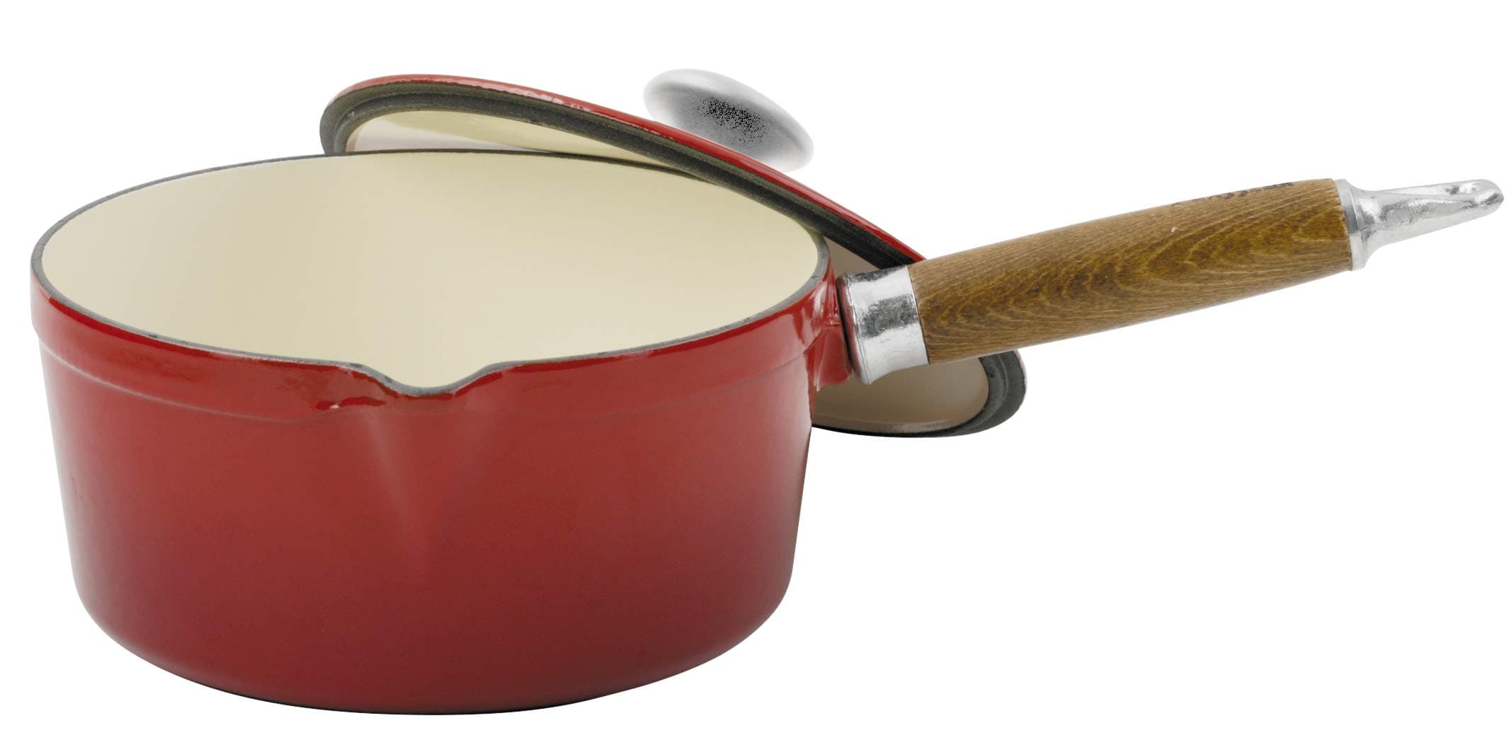 Chasseur Sauce Pot Cast Iron Red 18 cm