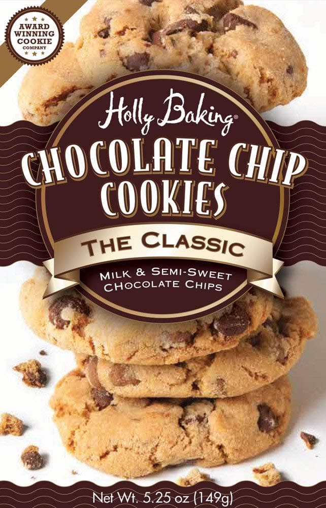 Holly Baking Classic Chocolate Chip Cookies Case of 6
