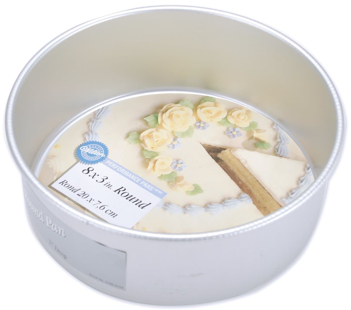 Wilton Performance Pans Aluminum Round Cake Pan, 8-Inch Cake Pan