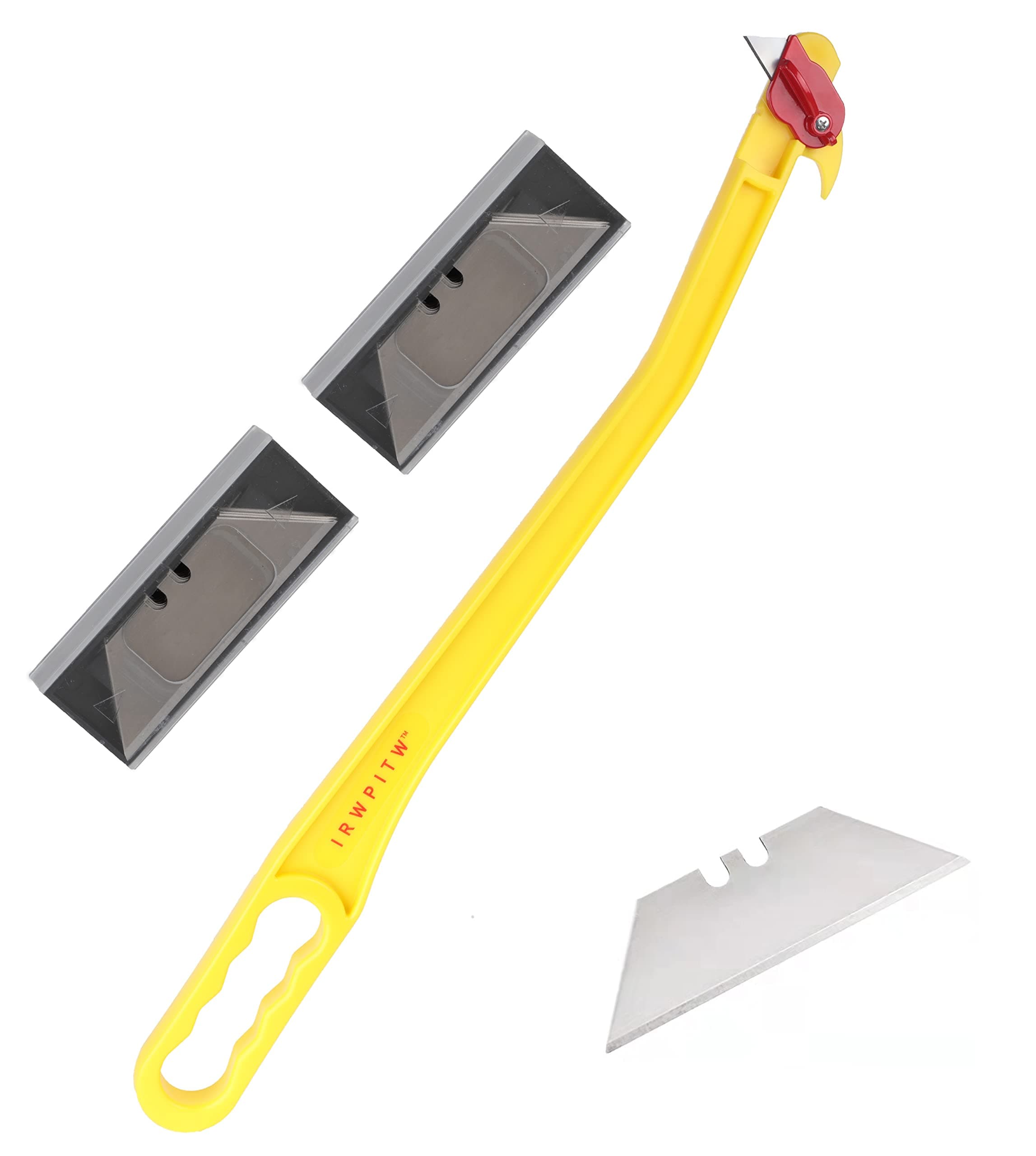 干し草ナイフ 29インチ ヘイナイフとブレード20枚 ネットラップ&ベーリング紐カッター オープンビッグ干し草ベールツール ラウンド干し草ネット カットメッシュ 干し草ストリング 家畜農家ナイフ 馬 牛 山羊 牛 農場用