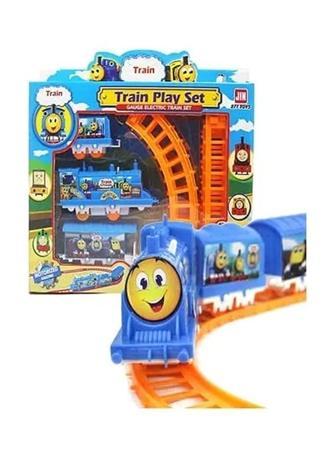 ORiTi Electric power Rushed Trains Cars Kids Toys Thomas Set And Track Small Splicing Rail