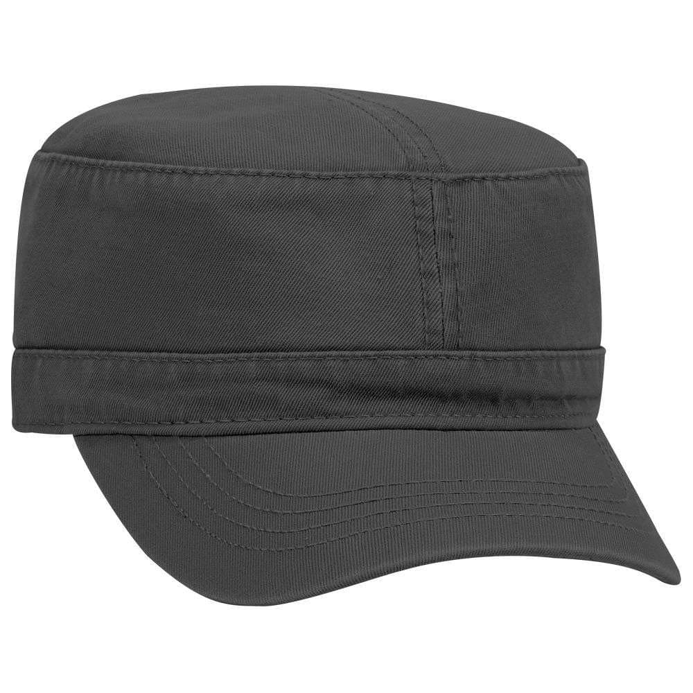 Superior Garment Washed Cotton Twill Military Cap