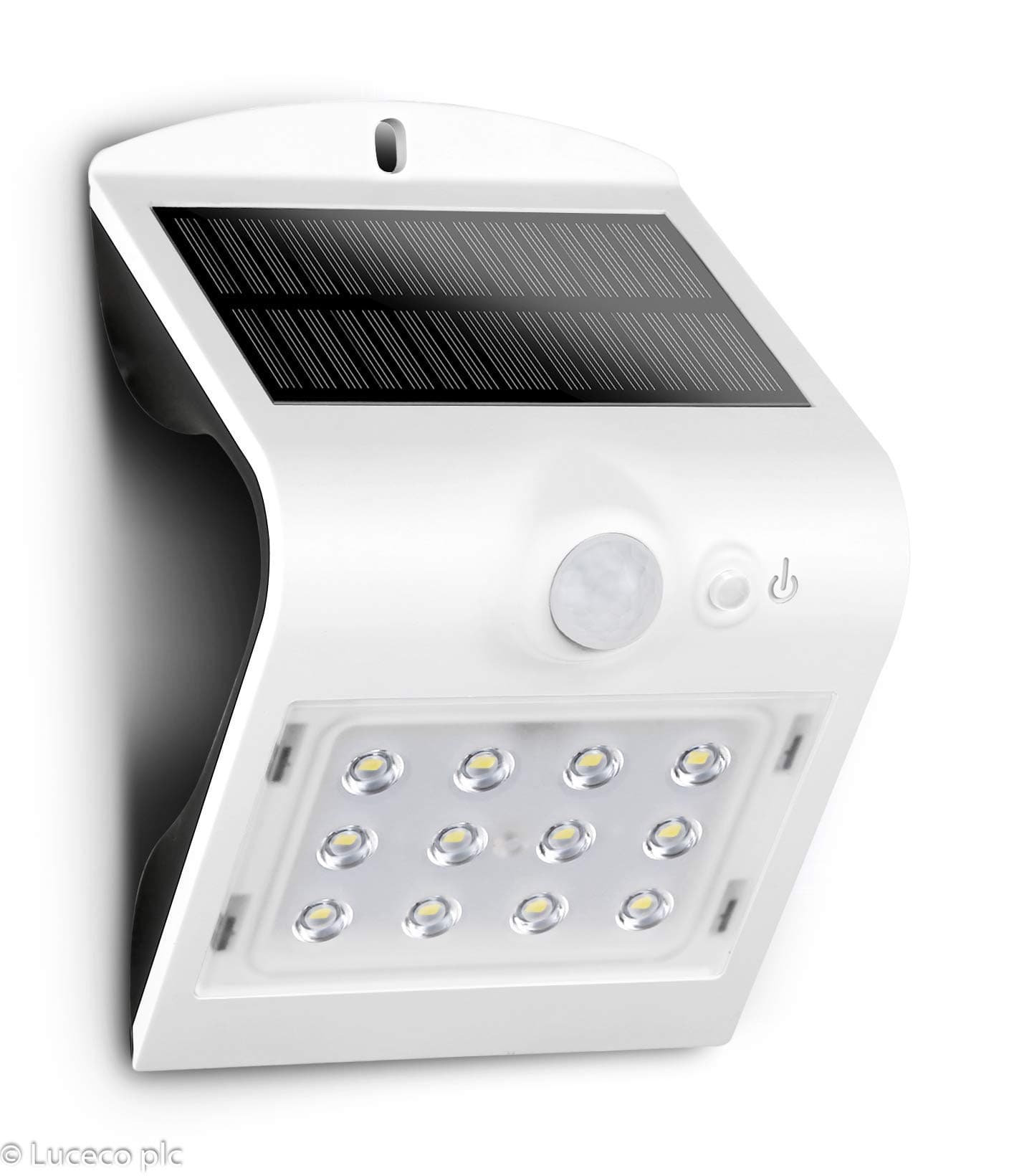 Solar Guardian Pir Wall Light White Ip65 1.5W 220Lm 4000K