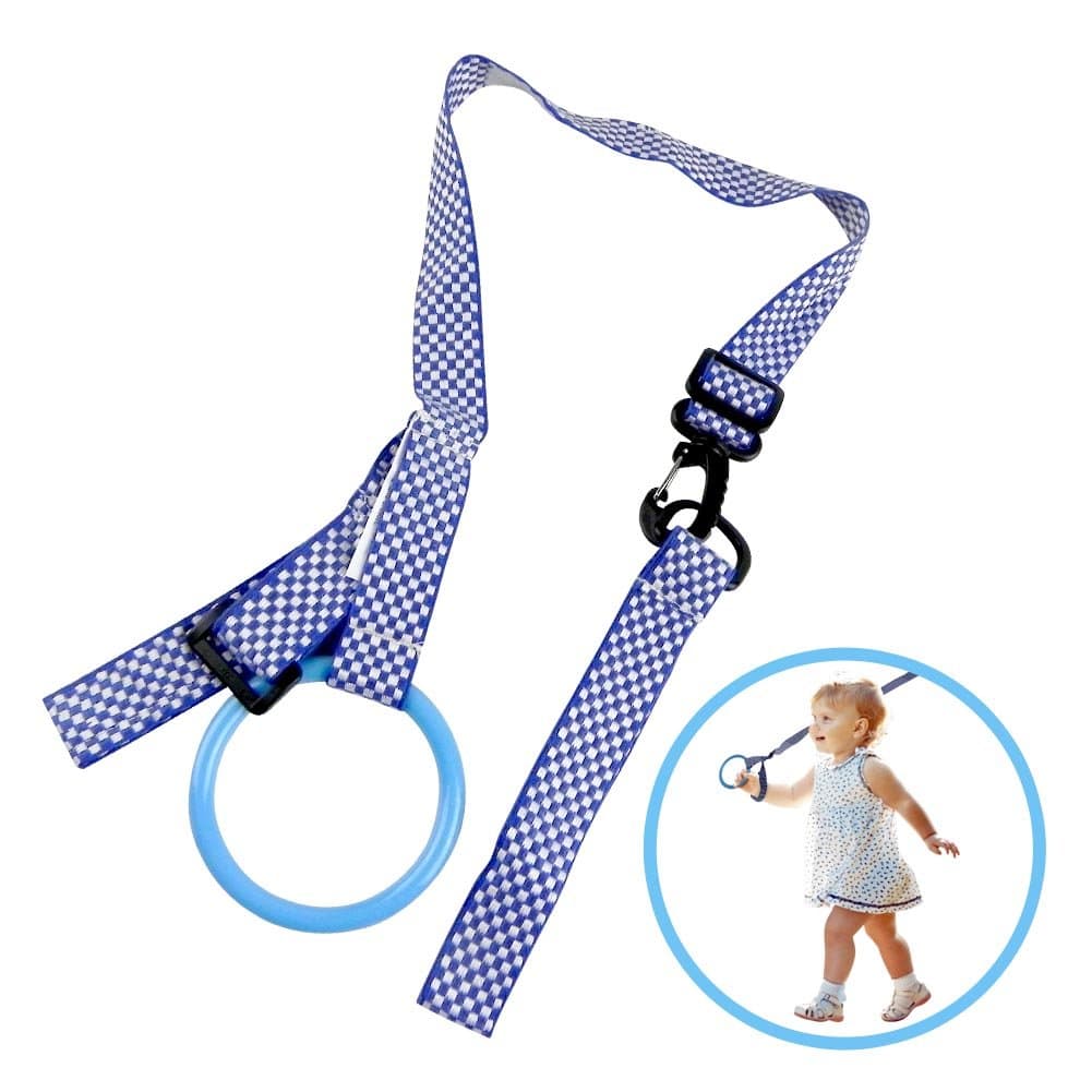 | Superb Baby Walking Safety 20.5 Inch Blue Harness for Anti-Lost Walking with Your Kids | Premium Non-Allergenic and Non-Irritating Nylon Material | Outstanding for Traveling
