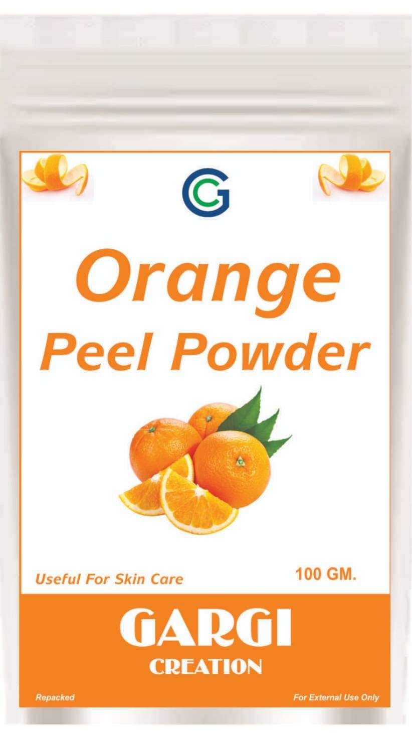 gargi creation Orange peel powder for skin care pack of 100 grams.