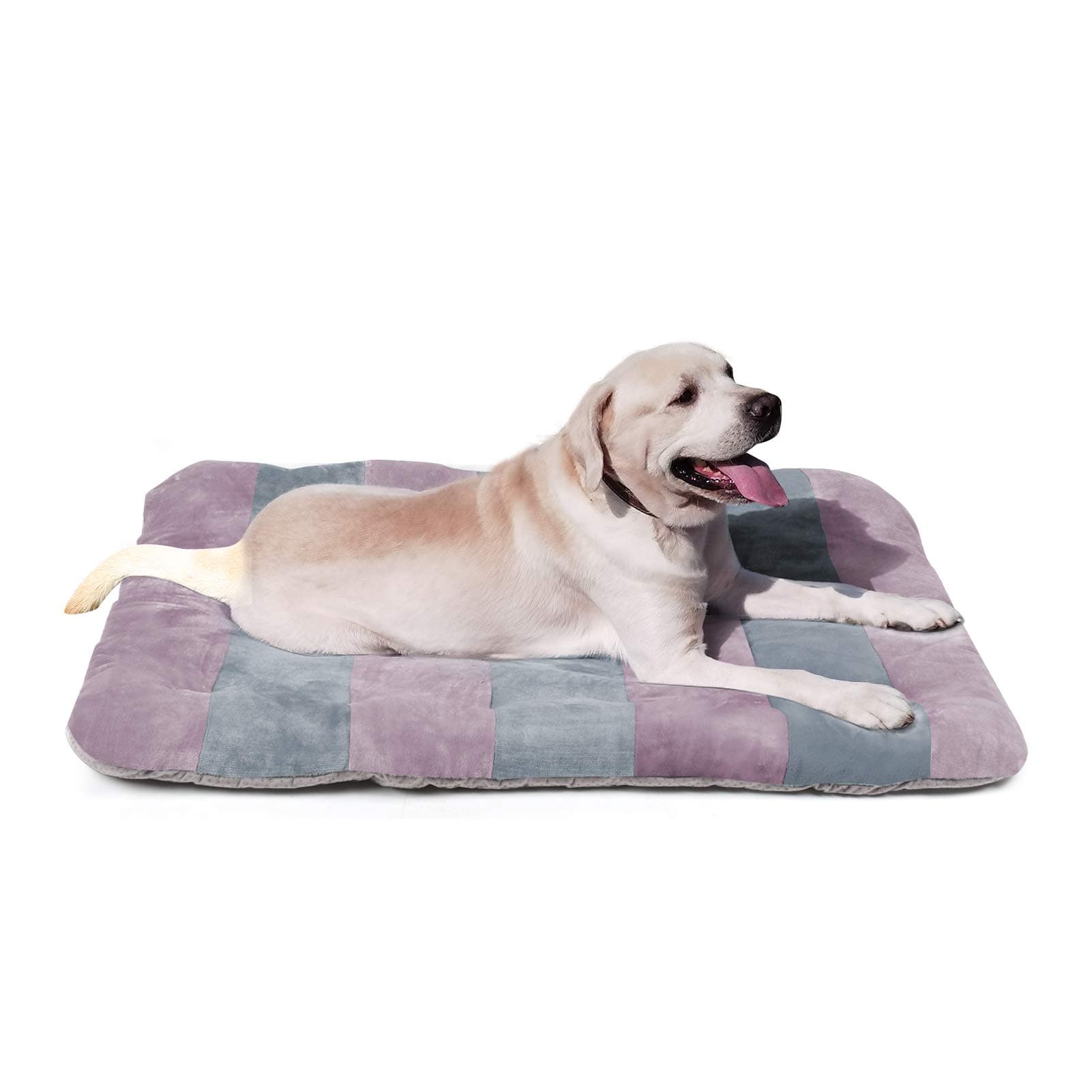 JoicyCo Large Dog Bed Crate Pad Mat 42" Dog Cat Pet Bed Sleeping Mats Washable Non Slip Mattress Kennel Pads