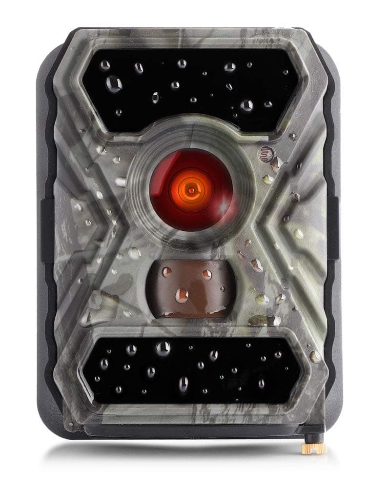 SecaCam HomeVista ─ 100° outdoor infrared surveillance - wildlife camera, 12 MP, Full HD, 0.4 seconds response rate, night vision, verified in Germany