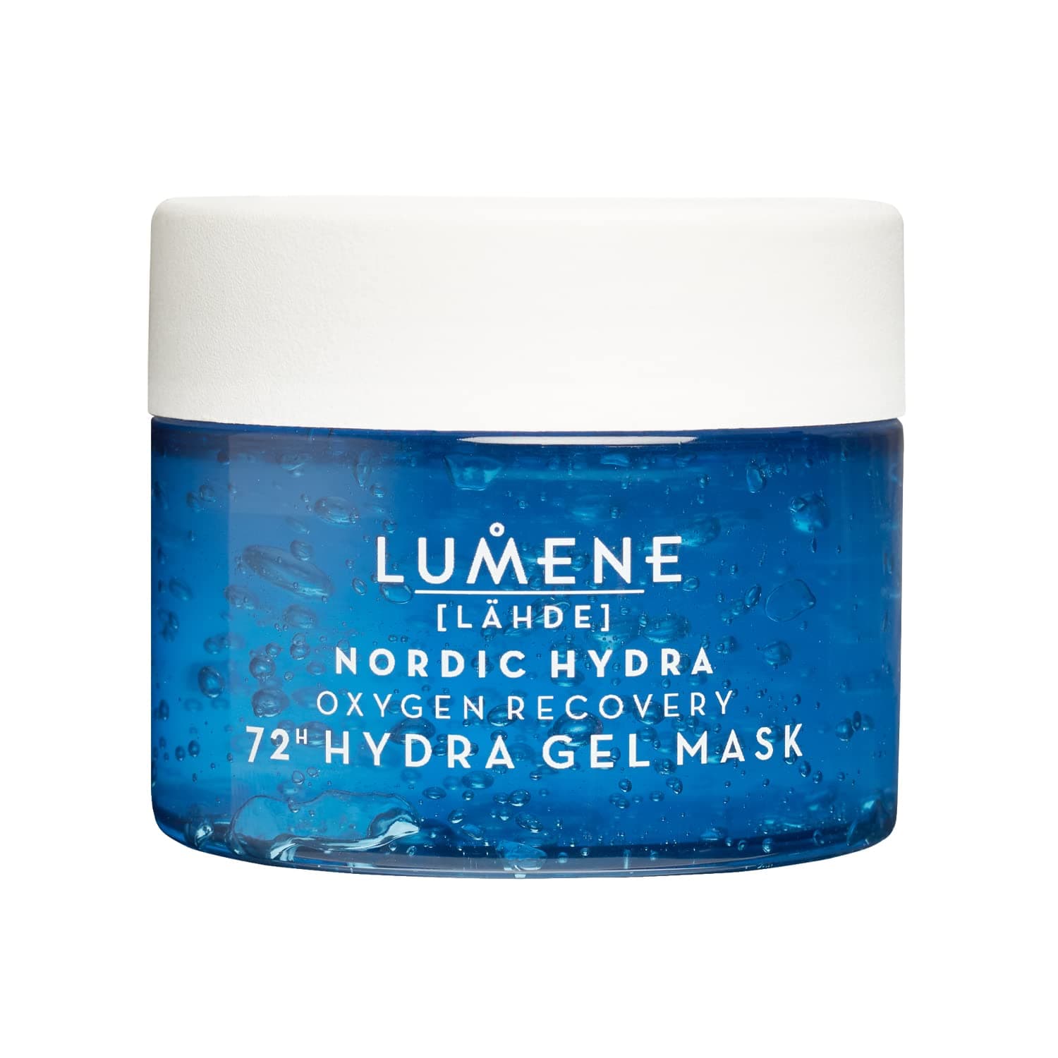Lumene [Lähde Nordic Hydra Oxygen Recovery 72HR Hydra Gel Mask - Cooling + Hydrating Face Mask - Recharges Dry, Dehydrated Skin with Organic Nordic Birch Sap + Pure Arctic Spring Water (150ml)