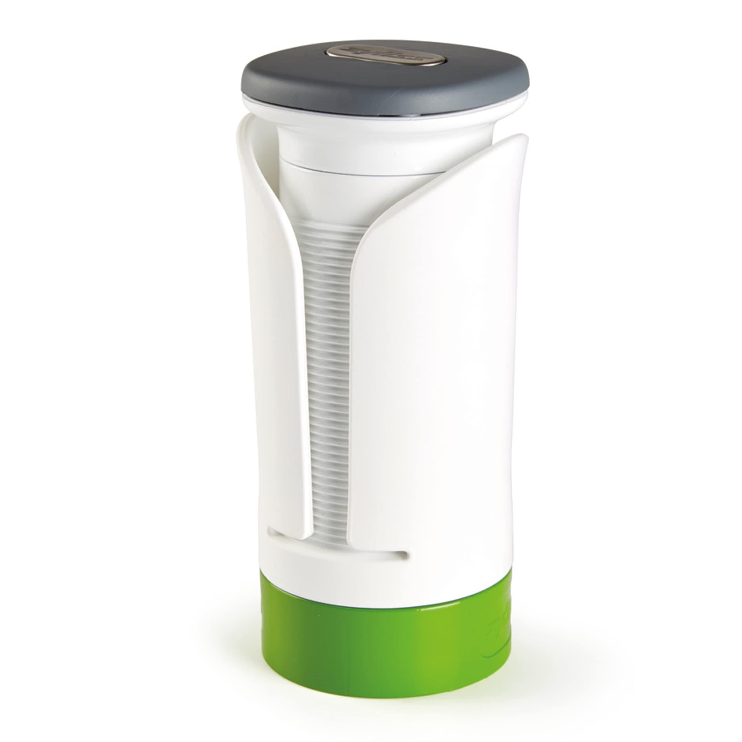 Spiralizer - Vegetable Spiralizer & Slicer - Kitchen Tool & Gadget for Cooking - Manual Vegetable Slicer - Dishwasher Safe - White/Green