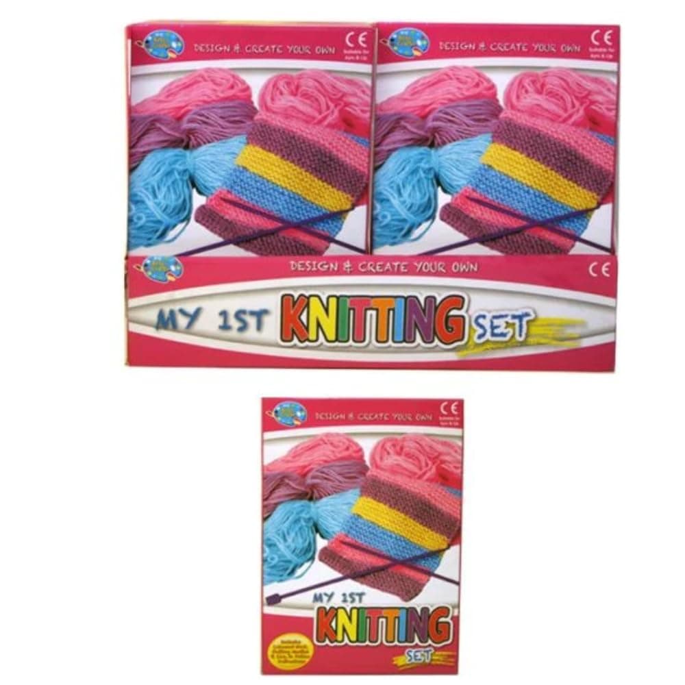 The Padgett Group My First 1st Knitting Set Childrens Craft Kit