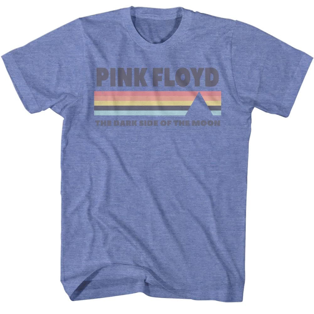 American ClassicsPink Floyd Men's DSOTM T-Shirt Light Blue Heather