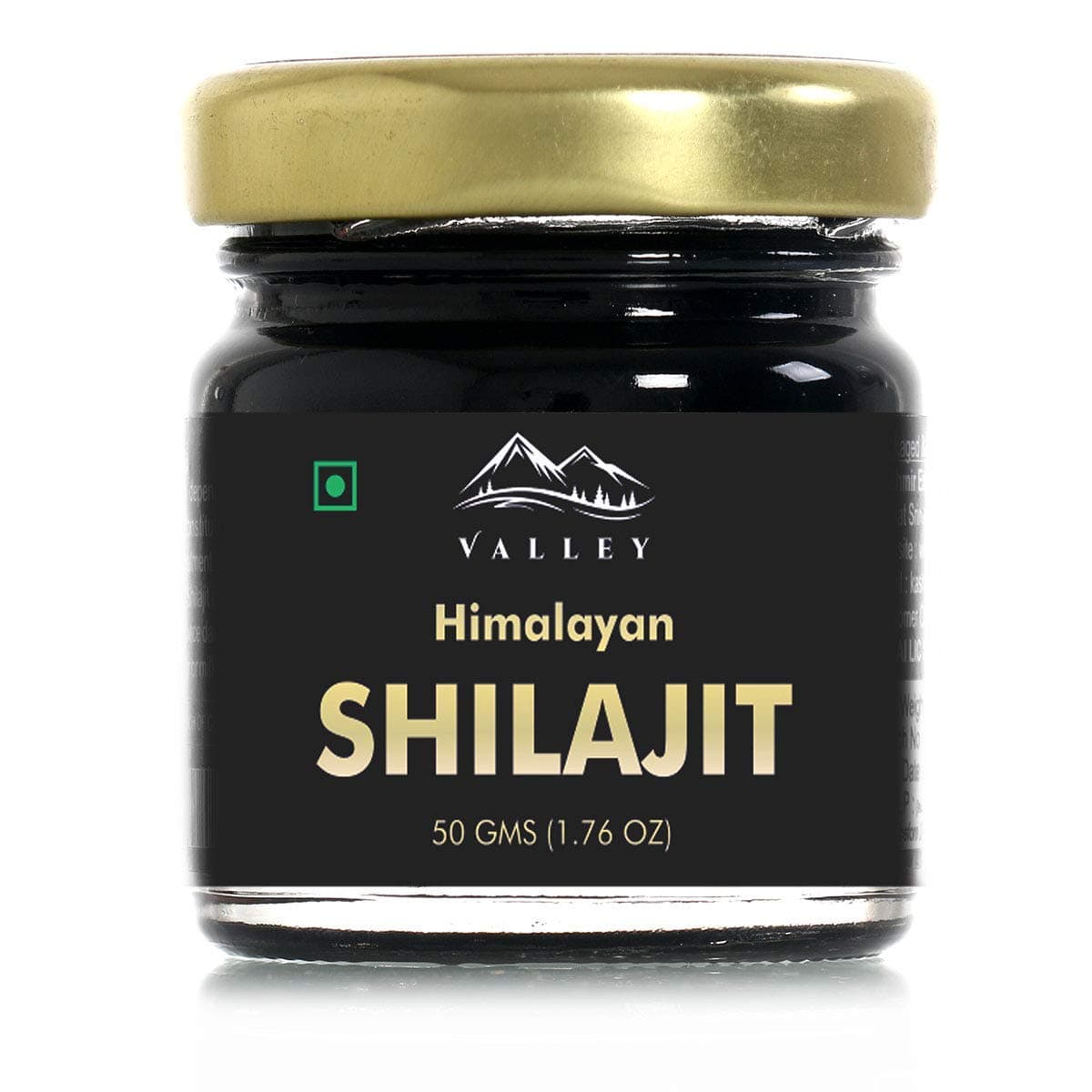 Dharma Valley Pure Himalayan Shilajit (50 GMS) Gold Grade for Power and Energy
