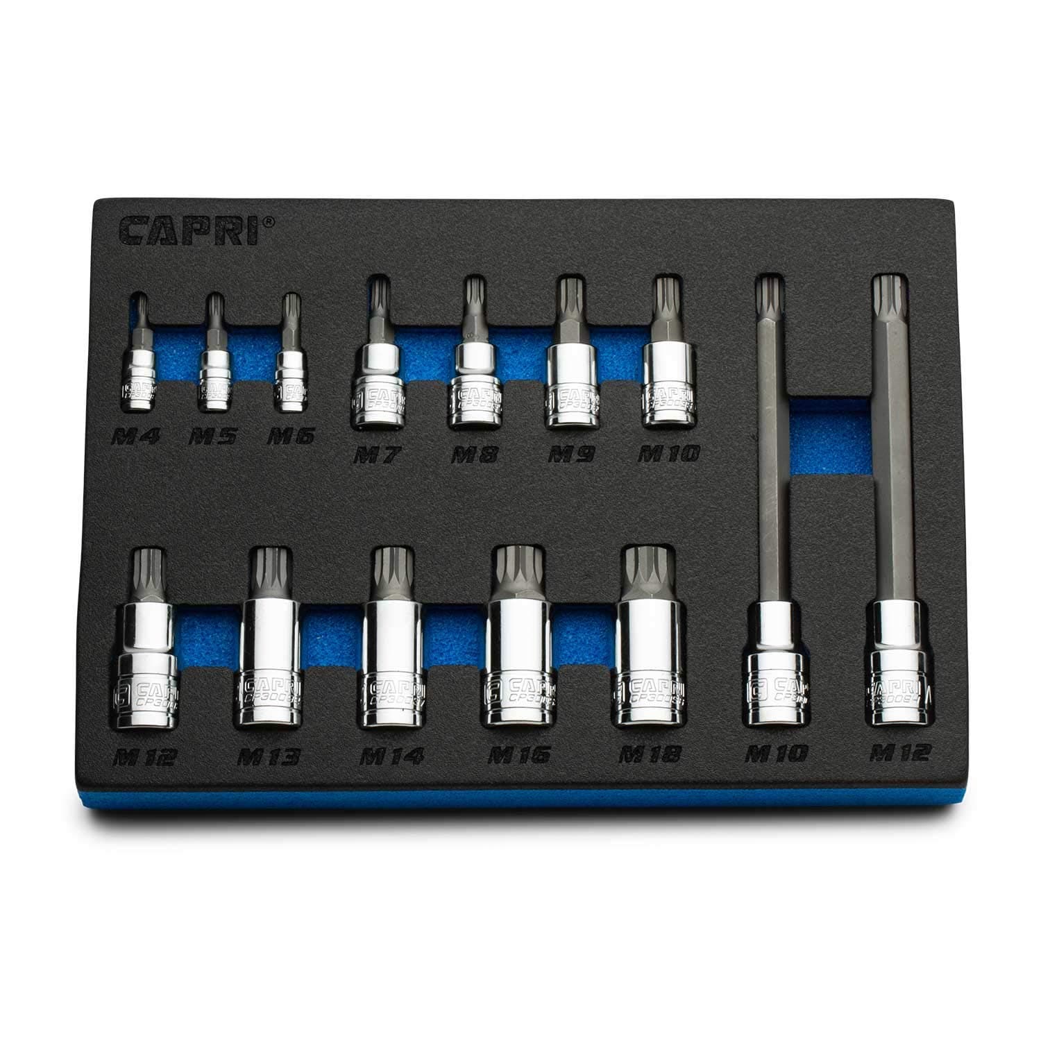 Master XZN Triple Square Bit Socket Set