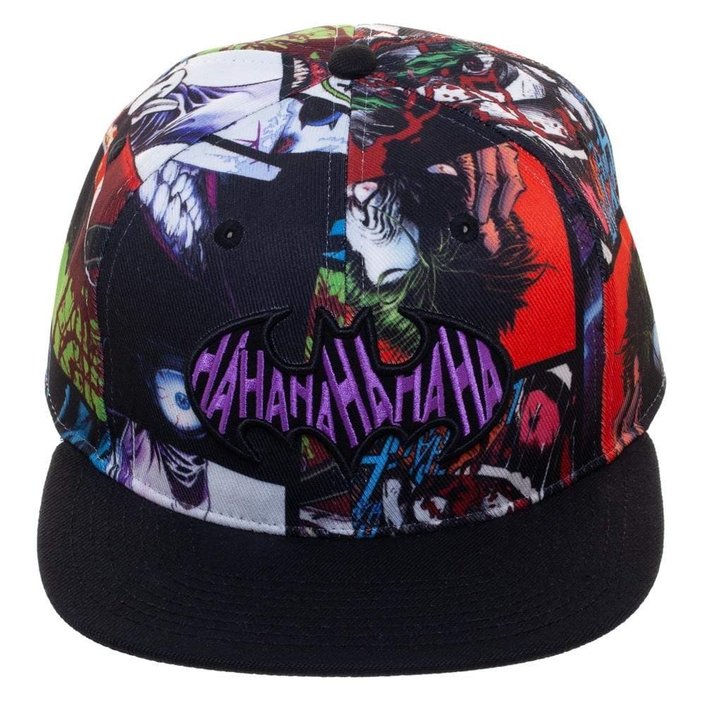 SuperHeroStuff Baseball Cap - Joker - Sublimated Snapback New sb7g2ibtm