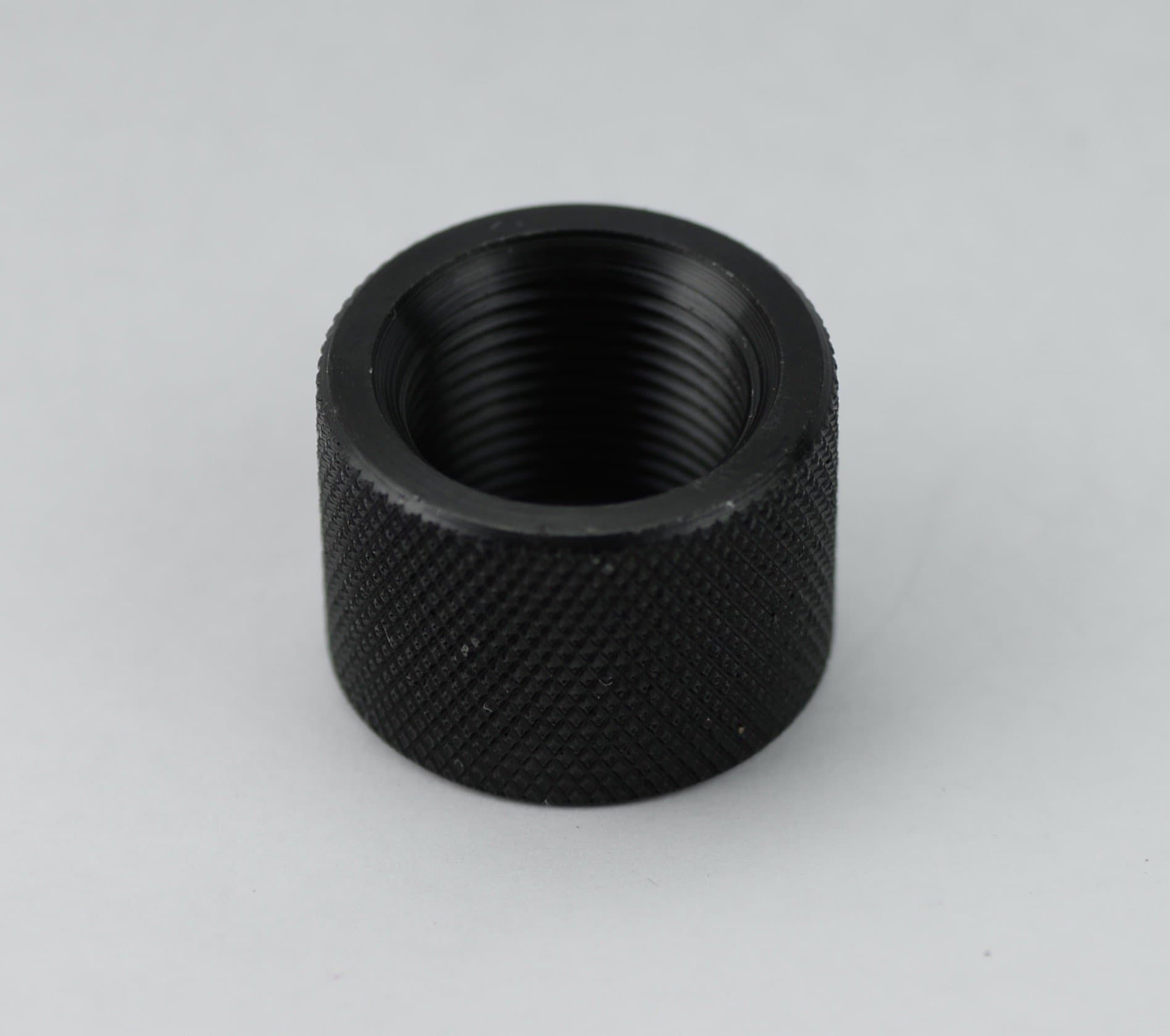 5/8-TP Steel Knurled 5/8-24 x .875 (7/8) OD x .625 (5/8) Long Thread Protector Adapter 5.56/223