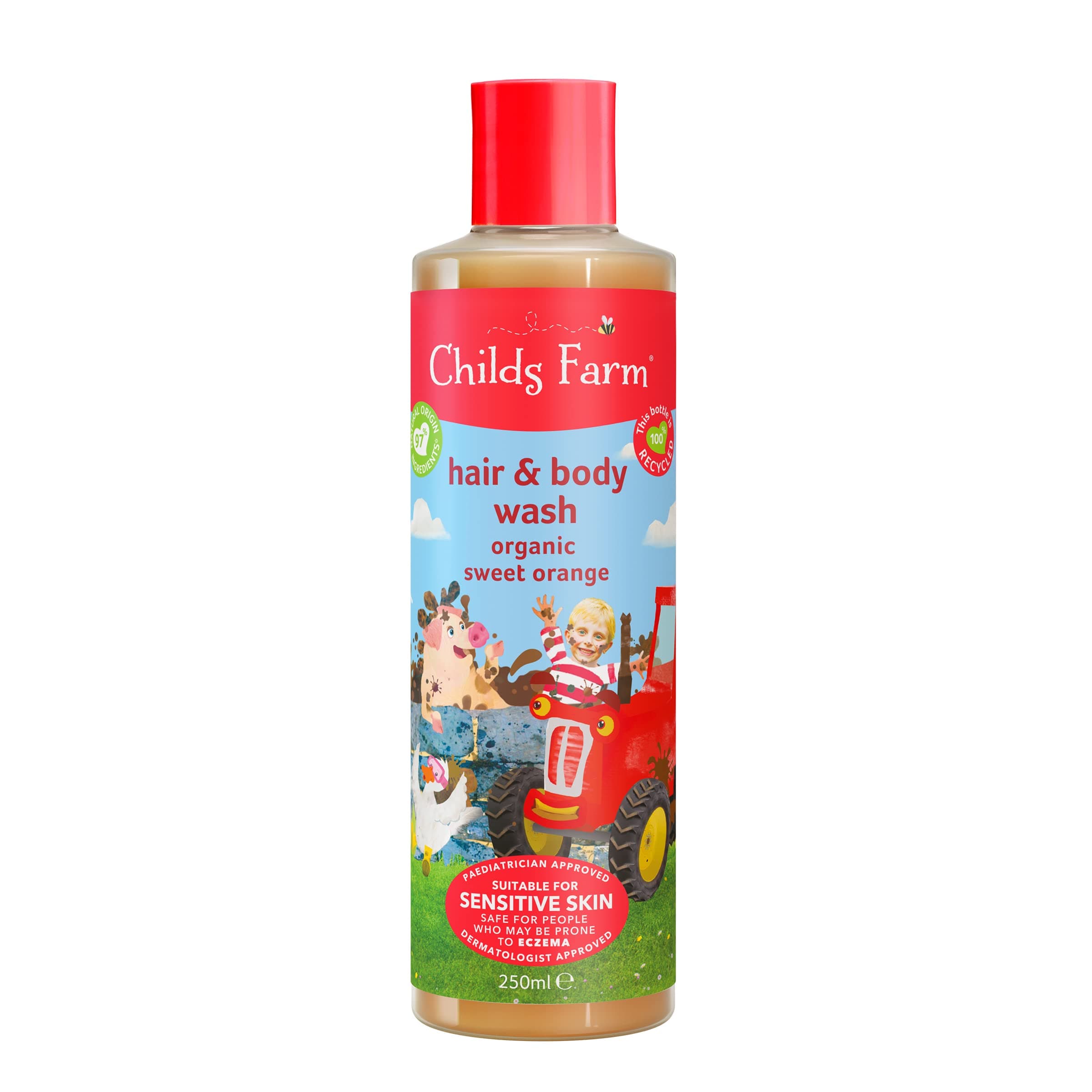 Organic Sweet Orange Hair & Body Wash, Piece Of 1