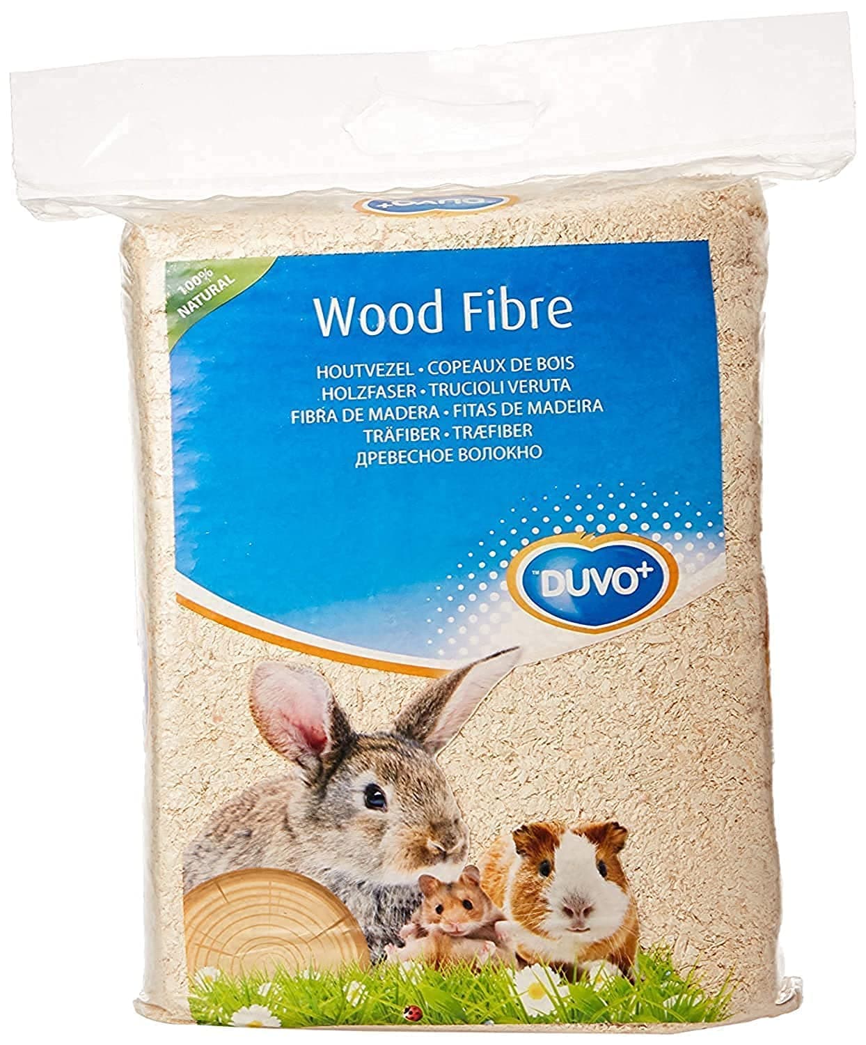 Duvo+ Duvo Wood Chips Natural Wood Fiber 3.6Kg