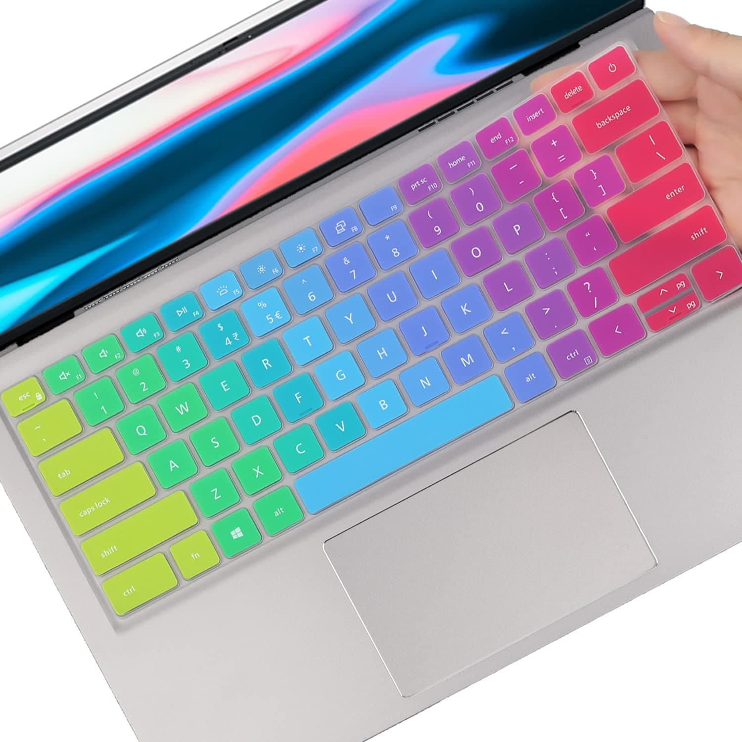 Keyboard Cover for Dell Latitude 3320 3330 3420,Dell Inspiron 13 & Inspiron 14 5000 7000 5310 5410 5415 5418 5420 5425 7430 7415 7420 7425 Inspiron 16 2-in-1 5620 5625 7620 7630(NOT FIT Latitude 5410)