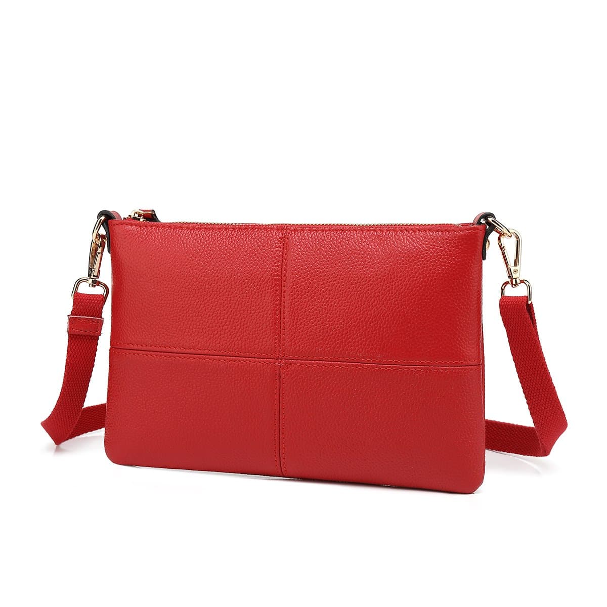 Women Leather Crossbody Bag,Clutch Purse Shoulder Bag for Travelling