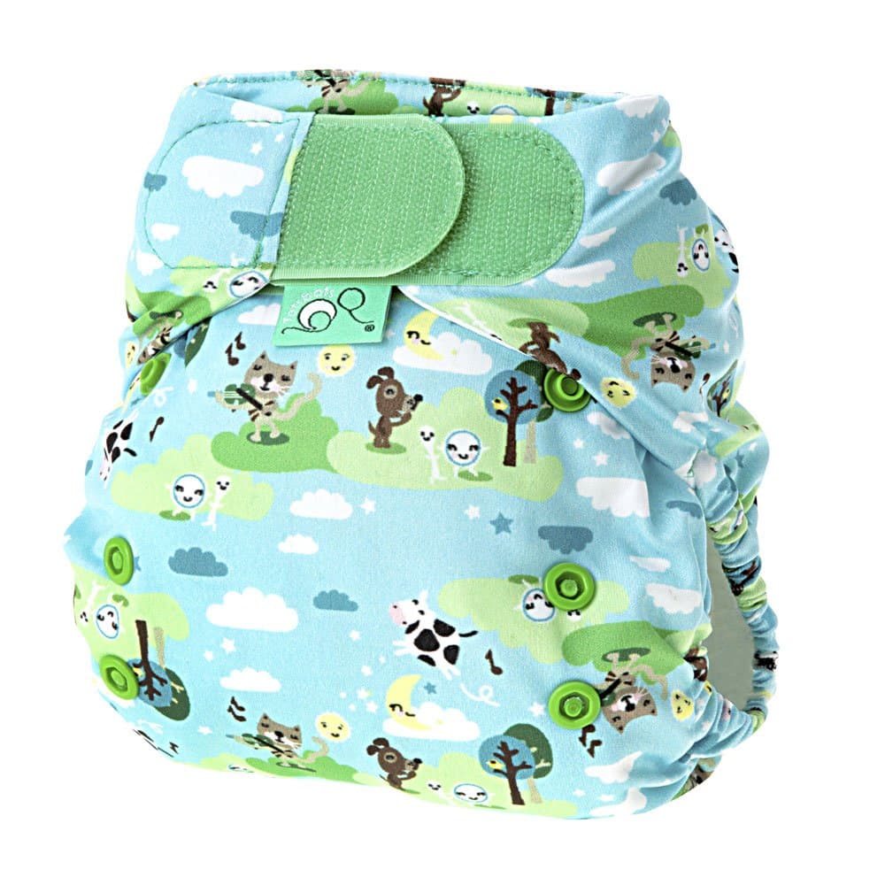 Tots Bots Easy Fit Cloth Diaper One Size V4 (Hey Diddle Diddle)