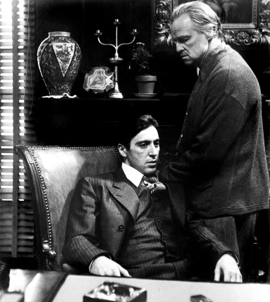 The Godfather Al Pacino Marlon Brando 1972 Photo Print (16 x 20)