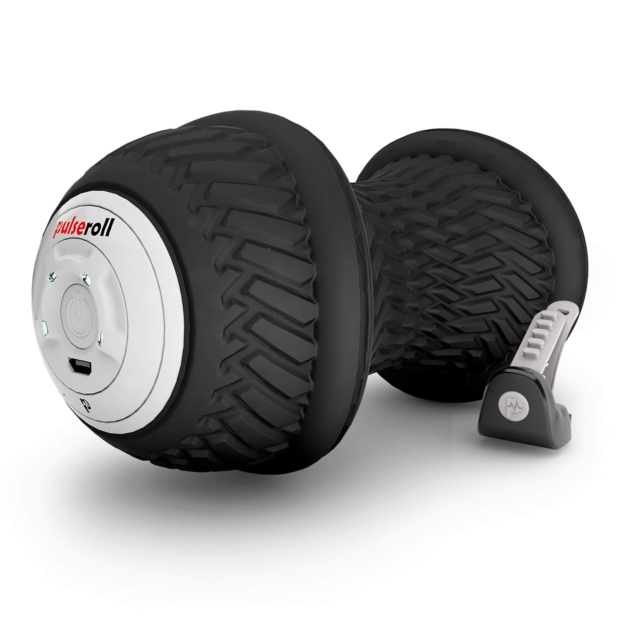 Pulseball Vibrating Peanut Massage Ball - Larosse Ball - Ideally Suited for Myofascial Release, Trigger Point Therapy and Deep Tissue Massage - Mobility Ball for Crossfit and Yoga (Black)